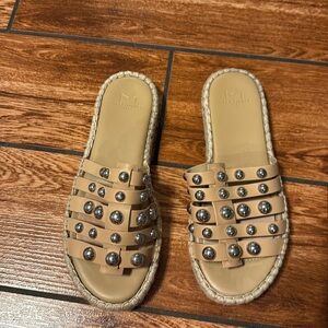 Marc Fisher 'Tamie' Espadrille Slide Sandal